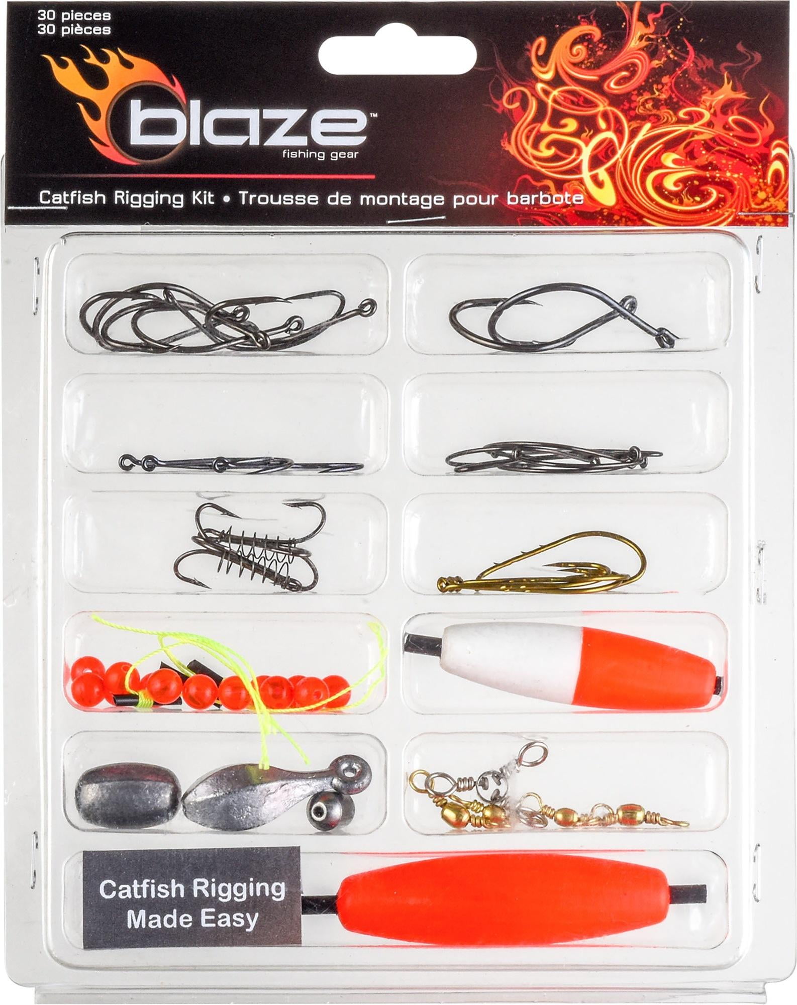 Blaze BL-CFRIGKIT Catfish Rigging Kit 50Pc 