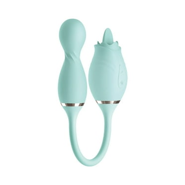 Blaze Exciter Rechargeable Clitoral G-Spot Vibrator, Aqua