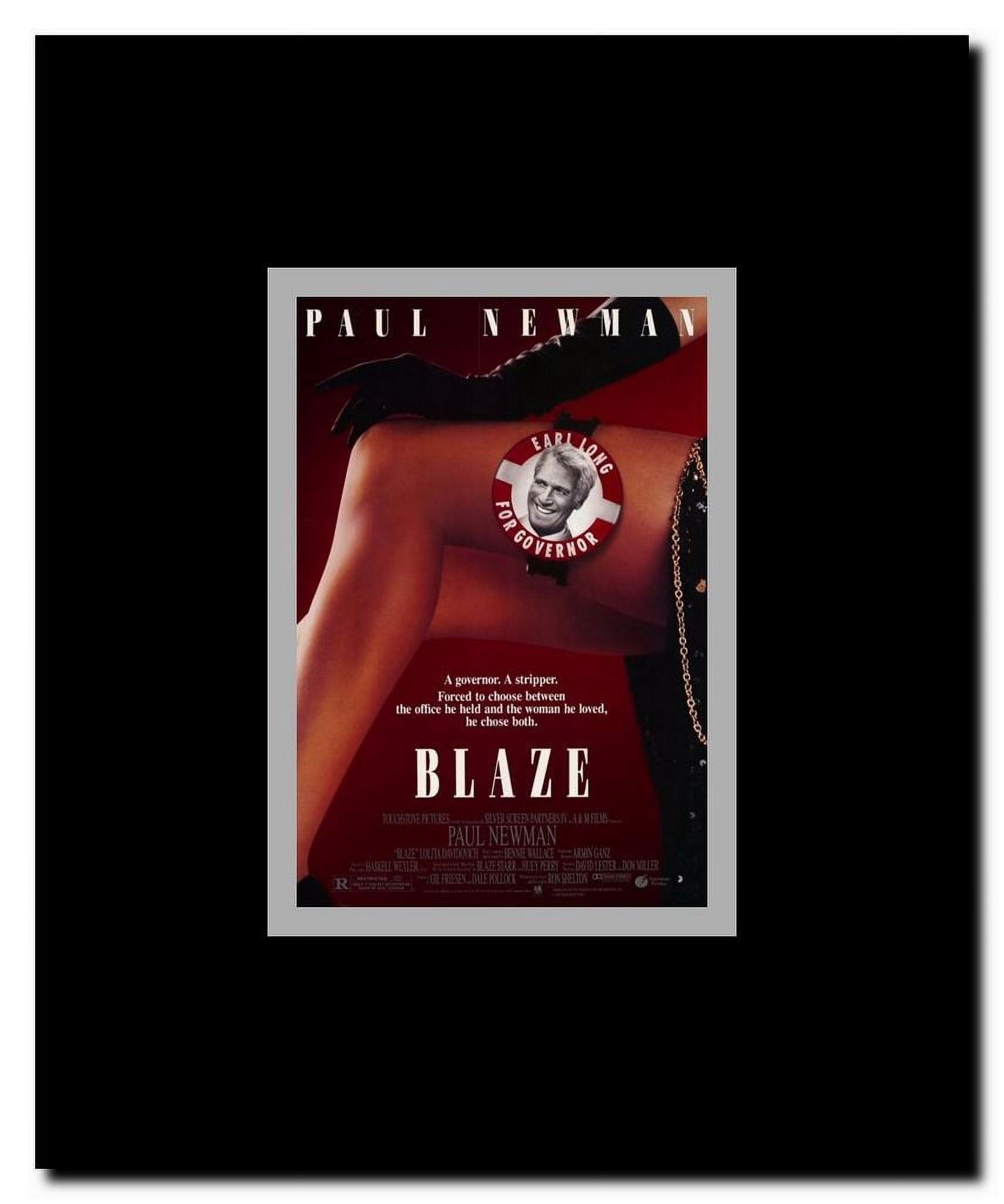 Blaze Framed Movie Poster