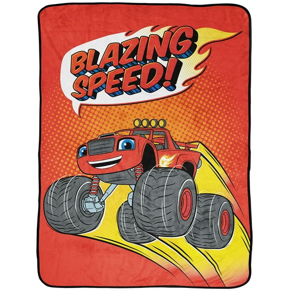 Blaze Off To The Races 46"x60" Plush Throw