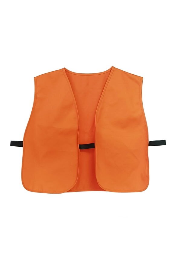 Blaze Orange Hunting Vest High-Visibility Unisex-Adult Waterproof Deer Bow Soft & Silent Poly Hunting Gear for Men Women Kids Universal Size
