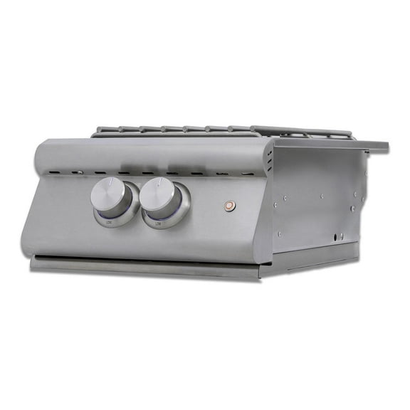 Blaze LTE+ Built-In Propane Gas High Performance Power Burner w/ Wok Ring & Stainless Steel Lid - BLZ-PBLTE3-LP