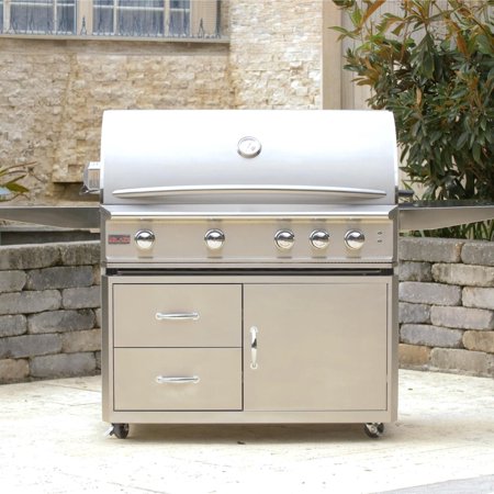 Blaze Professional LUX 44-in 4-Burner Natural Gas Grill w/ Rotisserie