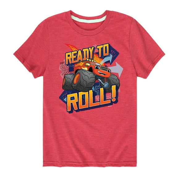 Blaze - Roll Ready - Toddler And Youth Short Sleeve Graphic T-Shirt