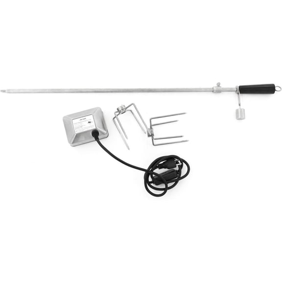 Blaze Rotisserie Kit for 32-Inch Charcoal & 4-Burner Gas Grills - BLZ-34-ROTIS-SS