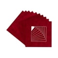 thumbnail image 1 of Blaze Suede Acid Free 12x12 Picture Frame Mats with White Core Bevel Cut for 8x8 Pictures - Fits, 1 of 3