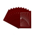thumbnail image 1 of Blaze Suede Acid Free 12x16 Picture Frame Mats with White Core Bevel Cut for 8.5x11 Pictures - Fits, 1 of 3