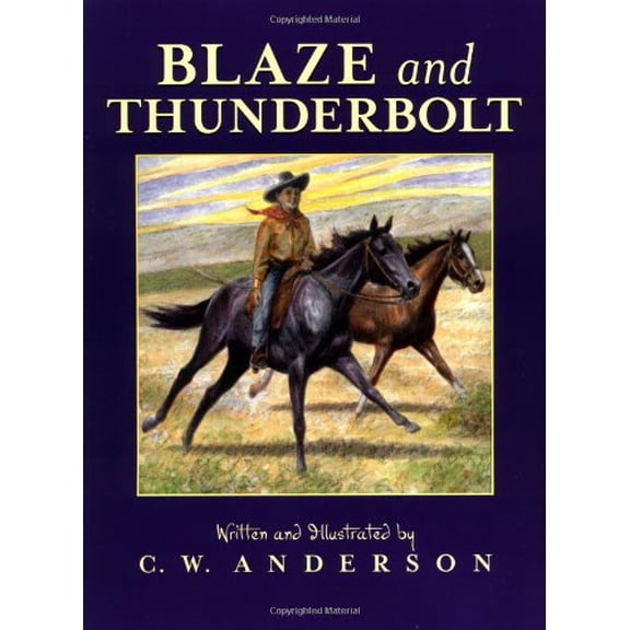 Pre-Owned Blaze and Thunderbolt (Paperback) 0689717121 9780689717123