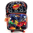 thumbnail image 1 of Blaze and the Monster Machines 16" Canvas Black &amp; Orange School Rolling Backpack, 1 of 3
