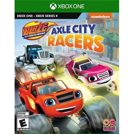 Blaze and the Monster Machines Axle City Racers, Outright Games, Xbox One, Xbox Series X, 819338021560
