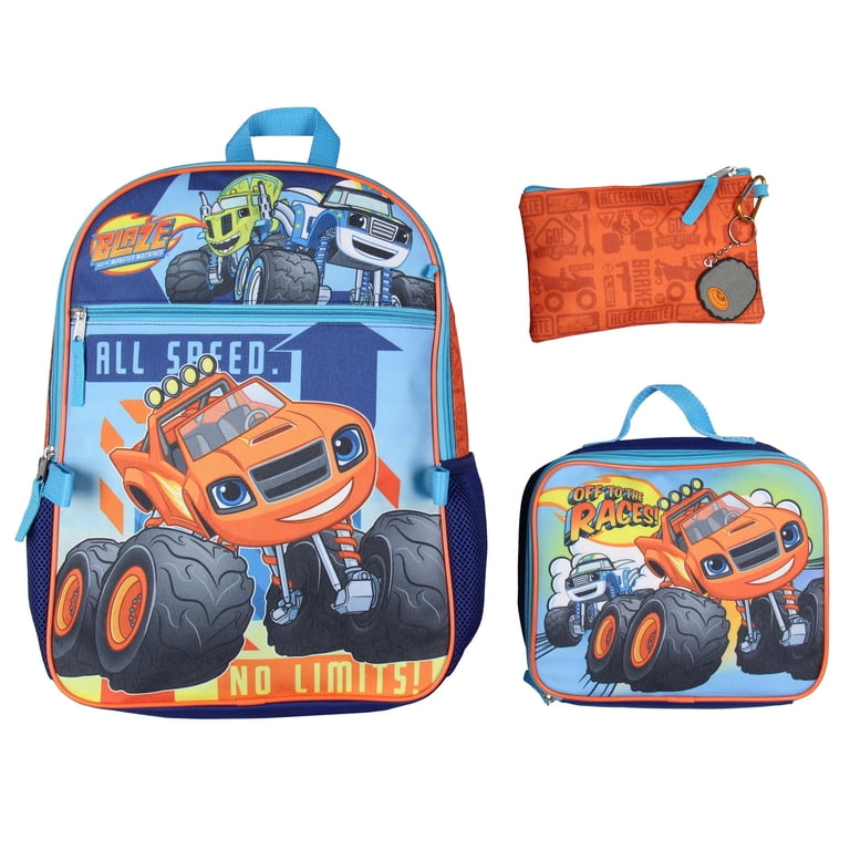 Blaze and the Monster Machines Kids Backpack Set with Lunch Box Blaze and the Monster Machines Kids Backpack Set with Lunch Box