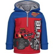 NICKELODEON Blaze and the Monster Machines Big Boys Fleece Half Zip Hoodie Toddler to Big Kid