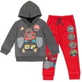 thumbnail image 1 of Blaze and the Monster Machines Blaze Zeg Stripes Little Boys Fleece Pullover Hoodie and Jogger Pants Outfit Set Toddler to Big Kid, 1 of 5