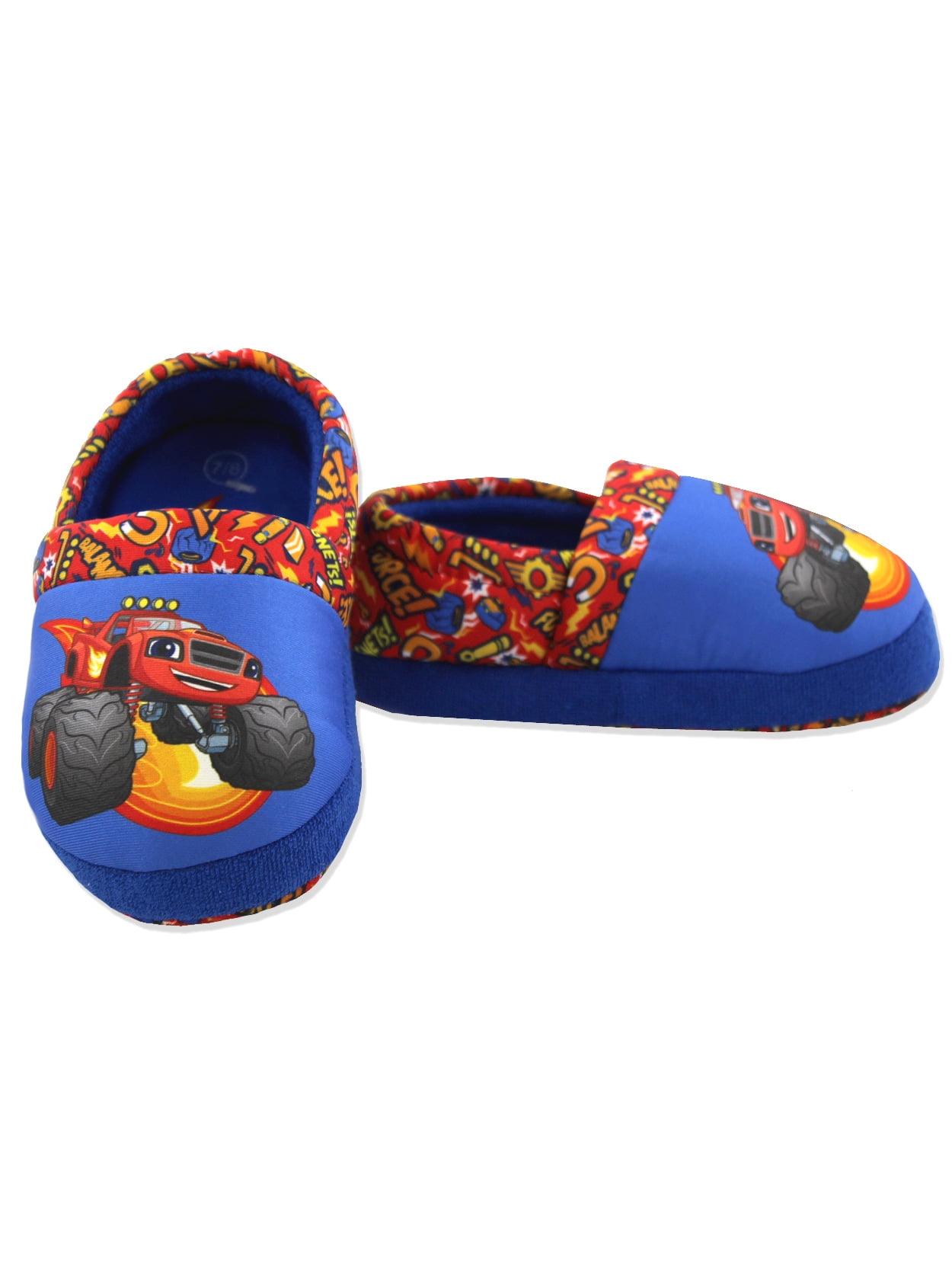 Blaze and the Monster Machines Boys Toddler Plush Aline Slippers