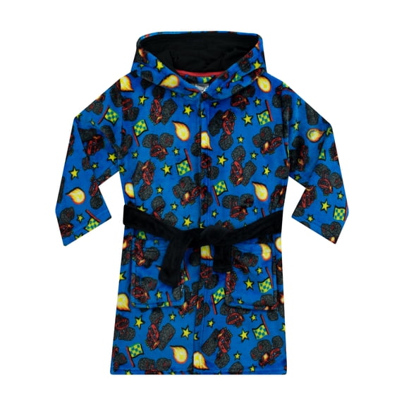 Blaze and the Monster Machines Dressing Gown Blue Sizes 3T-12