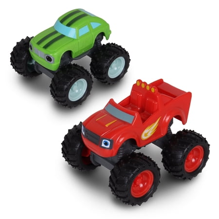 Blaze and the Monster Machines (Free-Wheel) - 2PK Blaze & Pickle