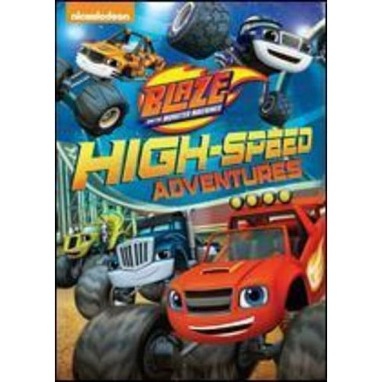 Blaze and the Monster Machines High Speed Adventures DVD Nickelodeon Kids Family