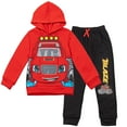 thumbnail image 1 of Blaze and the Monster Machines Little Boys Fleece Pullover Hoodie and Jogger Pants Outfit Set Toddler to Big Kid, 1 of 5