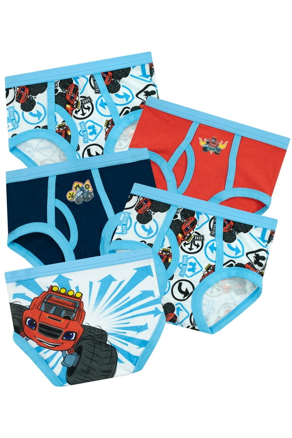 Underwear 5 Pack Sizes 2T - 8