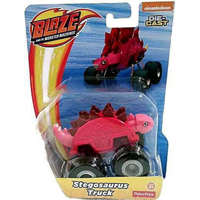 Blaze the Monster Machines Stegosaurus Truck Diecast Car