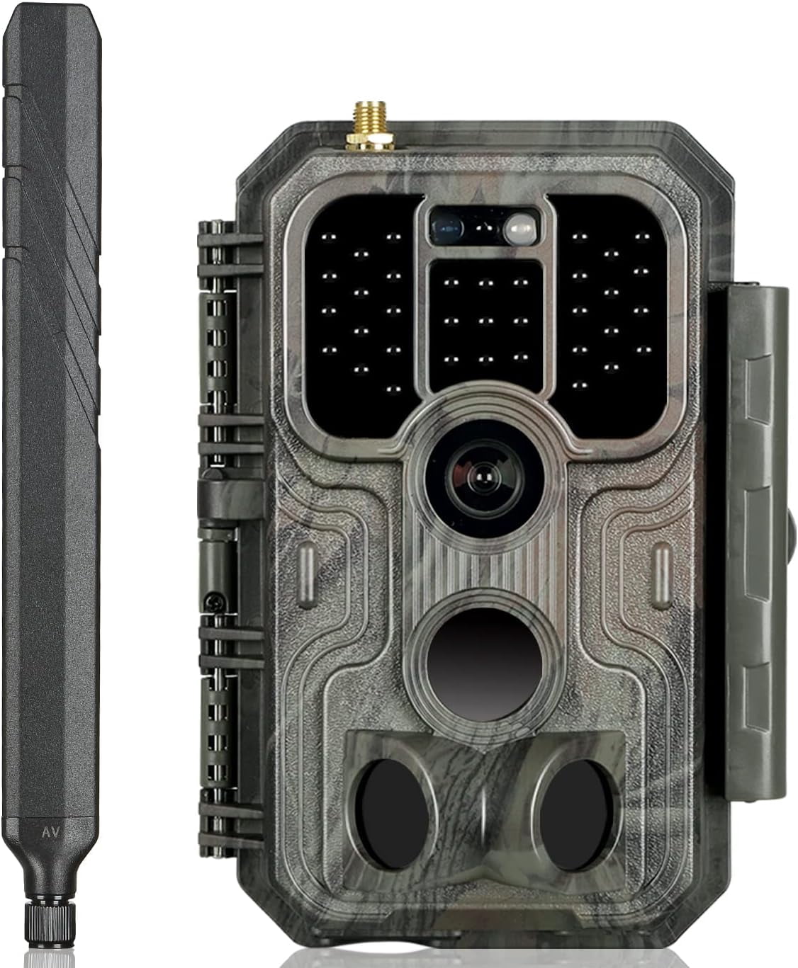 ‌BlazeVideo 4G Cellular Trail Camera - 48MP 1296P, SIM Card Included, 0.1s Trigger, 120° Wide Angle, Night Vision | Sends Photos to Phone | Outdoor Wildlife & Home Security‌