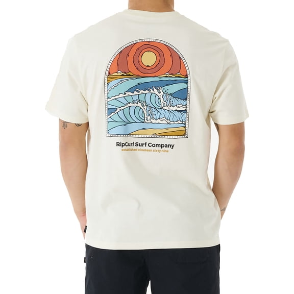 Blazed And Tubed Short Sleeve T-Shirt [Bone]