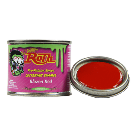 Blazen Red Lettering Enamel