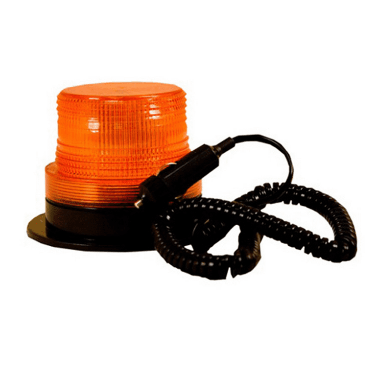 Blazer 195C48AW LED Strobe Beacon with Magnetic Base Amber