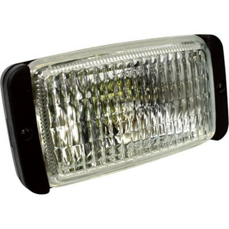 Blazer 28498 Wide Angle Rear Mount 12V Halogen Flood Light - Clear, Rectangle - 3 x 6 in. - 55 watts - Model No. C8010