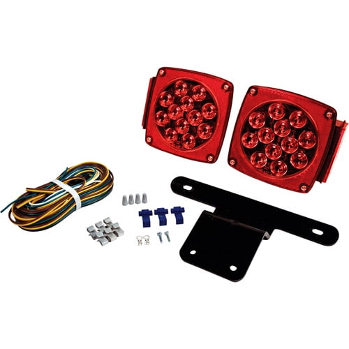 Blazer C7421 LED Submersible Trailer Light Kit for Trailers Under 80