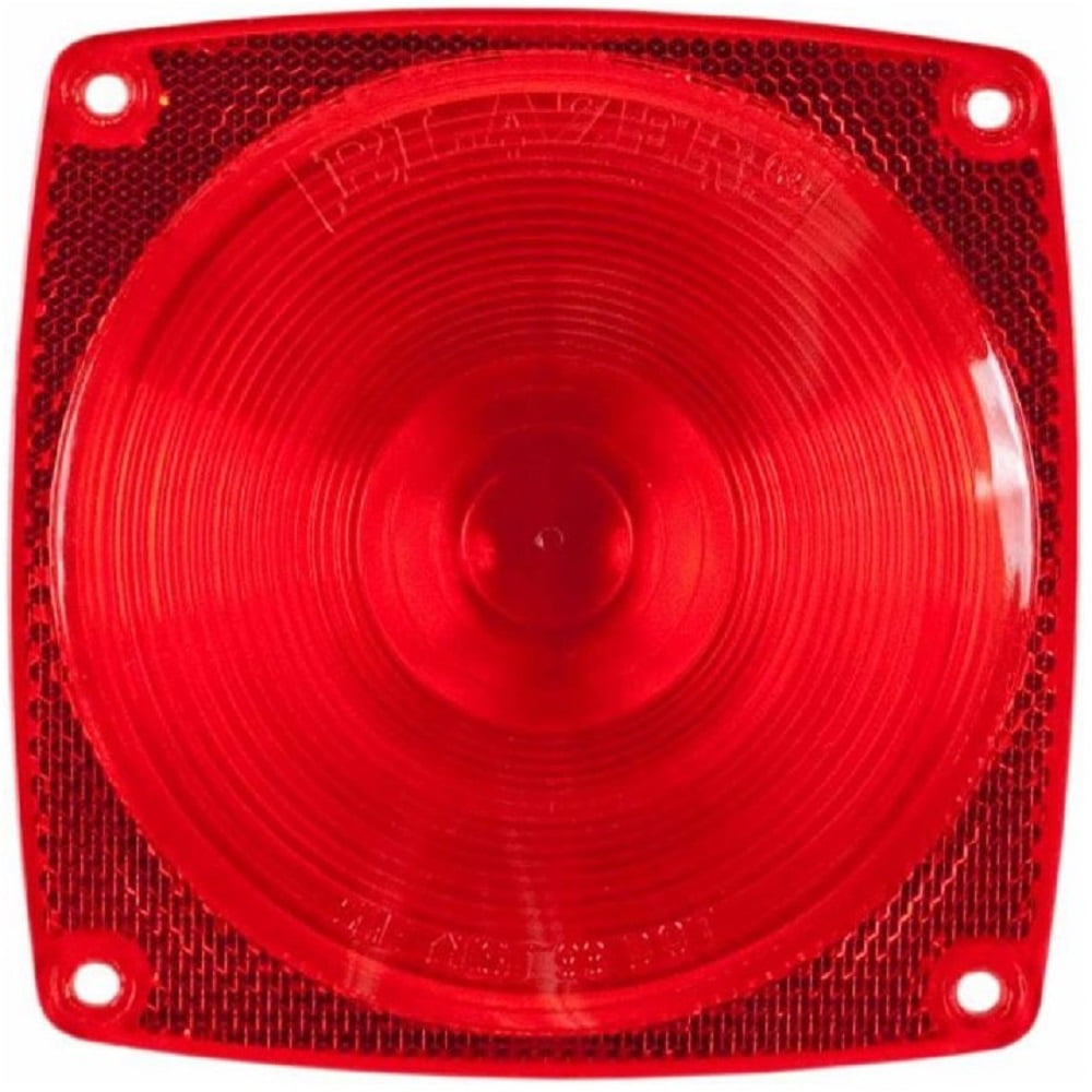 Blazer International T983B Replacement Lens, Square Trailer Light ...