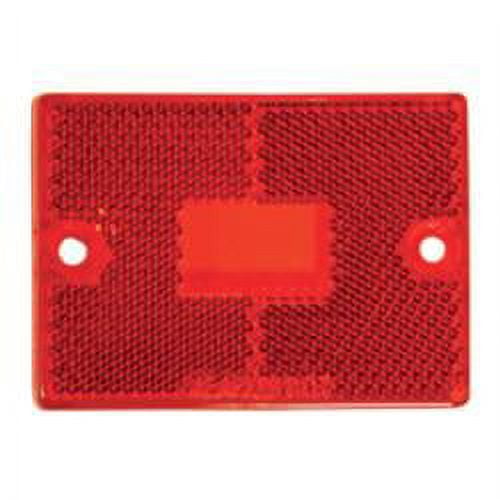 Blazer Replacement Rectangular Trailer Marker Light Lens, 3 1/16in., Red, Model# B9423R