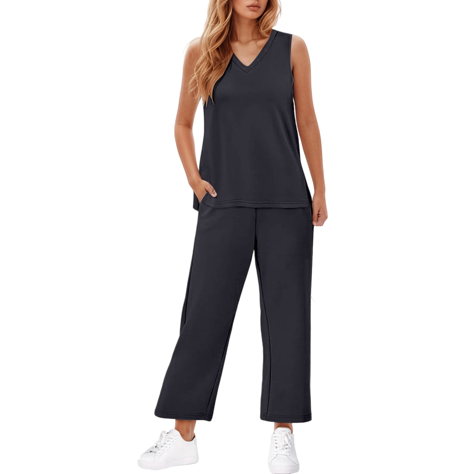 Girls shabbos SS26 Lounge Set-Navy