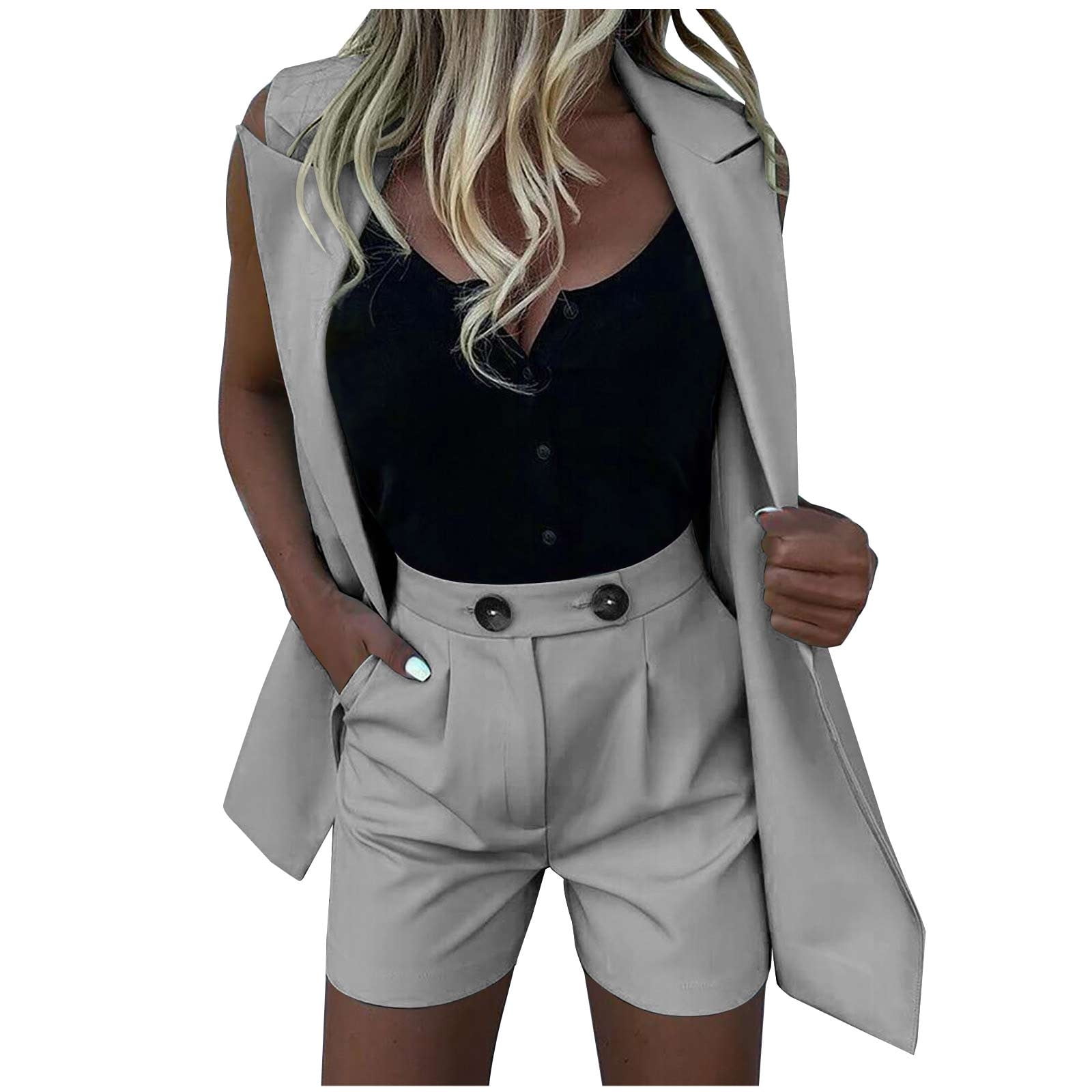 Ladies dressy shop short sets