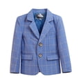 thumbnail image 1 of Blazers for Boys Girls Teens Long Sleeve Notched Collar/Lapel Collar with Pockets Solid Color Open Front Casual School Formal Kids Girls Blazers Suit Jacket 14-15 Years Navy, 1 of 2