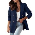 thumbnail image 1 of Blazers for Women Casual Long Sleeve Open Front Work Office Suit Jackets Lightweight Slim Fit Lapel Neck Outfits, 1 of 9