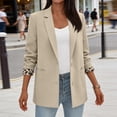 thumbnail image 1 of Blazers for Women Long Sleeve Open Front Suit Jackets 2026 Business Casual Outfits, 1 of 5