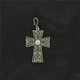 thumbnail image 1 of Blazin Roxx 30374 Rhinestone Silver Cross Pendant, 1 of 1