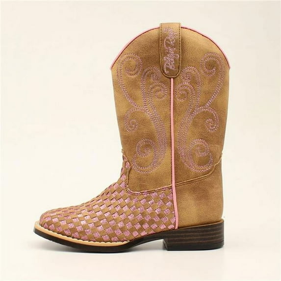 Blazin Roxx 446000330-12.5 Kennedy Childrens Toddler Boot, Pink - Size 12.5