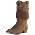 thumbnail image 1 of Blazin Roxx 4476802-5.5 Annabelle Fringe Boot Snip Toe, Brown - Size 5.5, 1 of 1