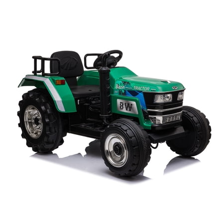 Blazin' Wheels 1 Piece 12V Battery Op. Rideon Big Wheel Tractor - Unisex Toy for Girl or Boy