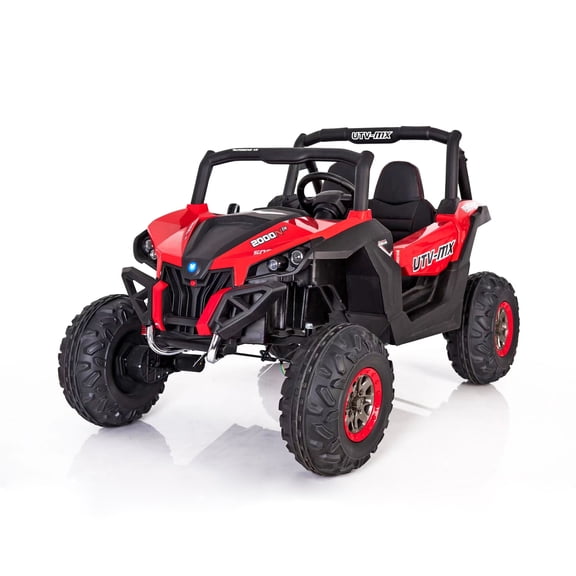 Blazin Wheels 12 Volt Battery Powered Red Wild Cross UTV Ride-On Vehicle