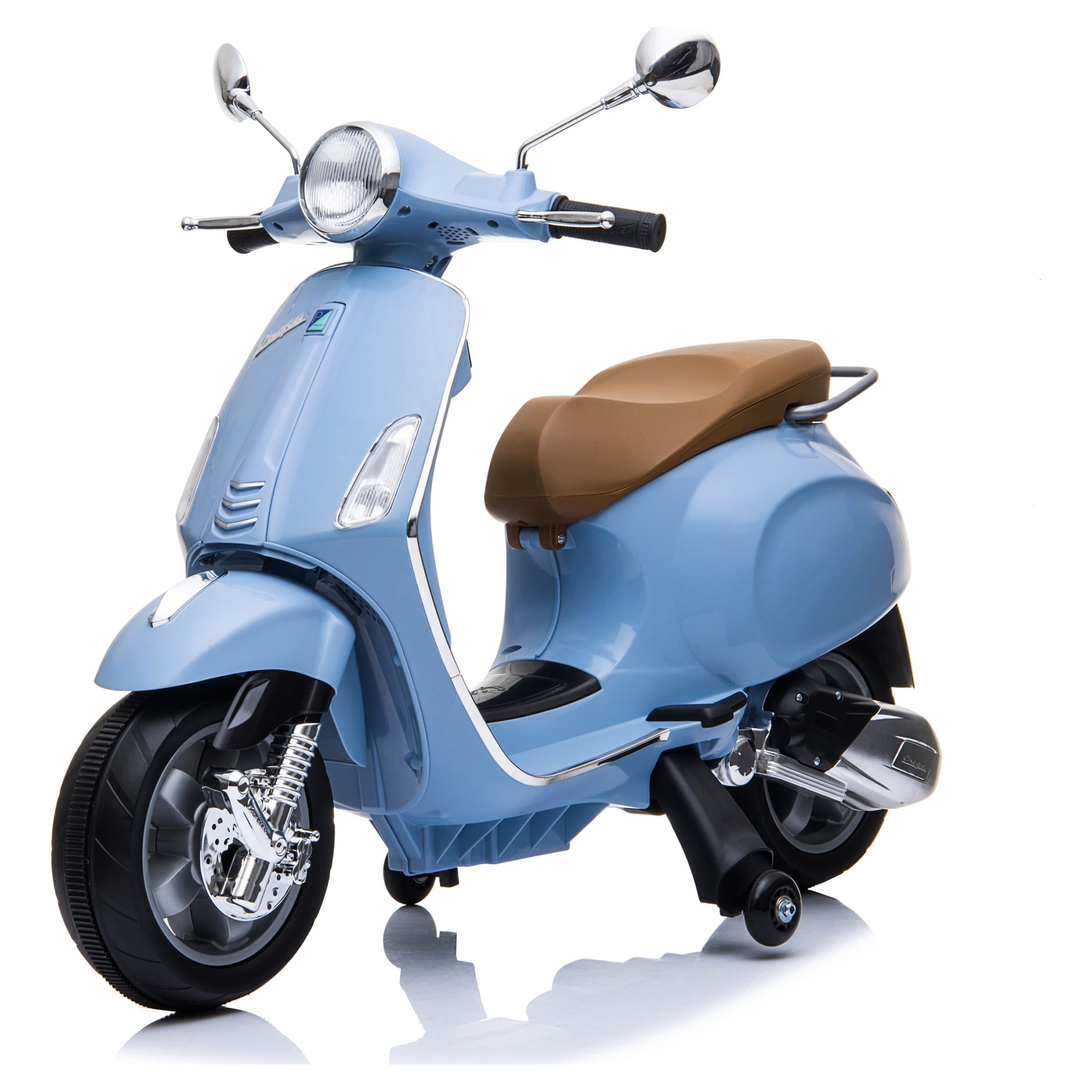 Blazin' Wheels 12V Vespa GTS Super Sport Battery Operated Rideon Scooter - Unisex Toy - image 1 of 9