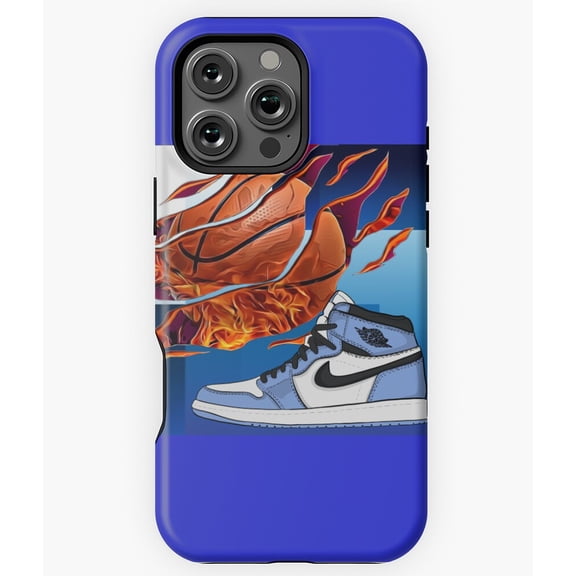 Blazing Basketball Energy Graphic N7005 Phone Case for iPhone 17 16 15 14 13 12 11 Pro Max
