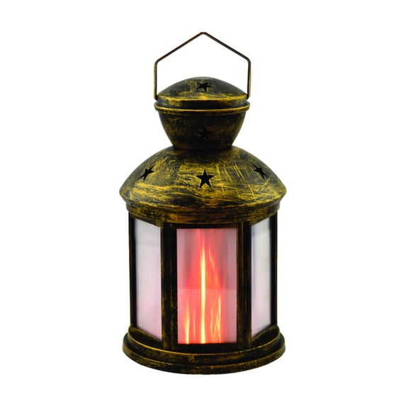 LANTERN FLMLSS ASST 9""H (Pack of 6)