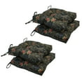 thumbnail image 1 of Blazing Needles 916X16SQ-T-4CH-ID-019 16 in. Indoor Square Tufted Chair Cushions, Midnight Rosebud - Set of 4, 1 of 2