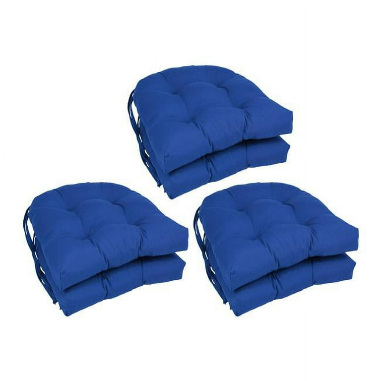 Royal blue seat cushions sale