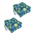 thumbnail image 1 of 16-inch Outdoor Spun Polyseter Square Tufted Chair Cushions (Set of 4), 1 of 2
