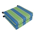 thumbnail image 1 of Blazing Needles 16-inch Outdoor Cushion, Haliwell Caribbean, 1 of 5