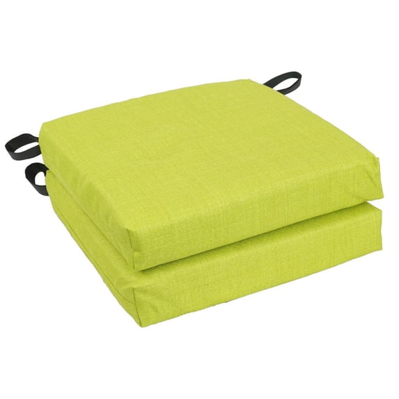Blazing Needles 16-inch Outdoor Cushion, Lime